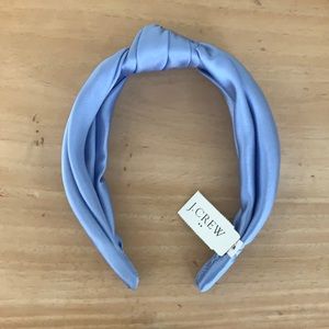 J. Crew Satin Knot Headband